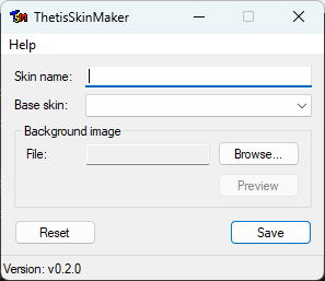 Thetis Skin Maker